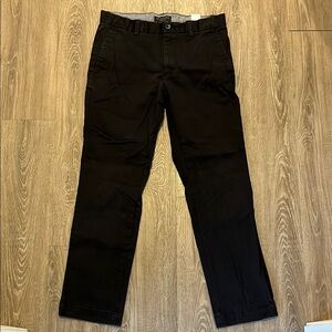 Banana Republic Black Chinos Classic Cotton Blend